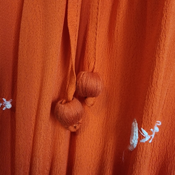 EUC Anthropologie | Leifnotes Leifsdottir Espejoa Embroidered Mirror Boho Dress - Picture 6 of 13